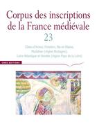 Couverture du livre « Corpus des inscriptions de la France médiévale » de Cecile Treffort aux éditions Cnrs
