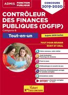 Couverture du livre « Contrôleur des finances publiques (DGFIP) ; catégorie B ; tout-en-un (édition 2019/2020) » de  aux éditions Vuibert