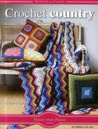 Couverture du livre « Crochet country ; patchwork crochet » de Kristel Salgarollo aux éditions De Saxe