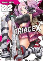 Couverture du livre « Triage X Tome 22 » de Shouji Sato aux éditions Pika