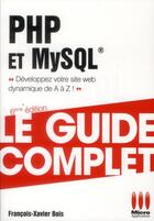 Couverture du livre « PHP et MySQL (3e édition) » de Francois-Xavier Bois aux éditions Ma