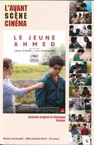 Couverture du livre « L'avant-scene cinema n 666 le jeune ahmed - octobre 2019 » de  aux éditions Alice Edition