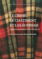 Couverture du livre « Le crime, le chatiment et les ecossais » de Jean Berton aux éditions Pu De Franche Comte