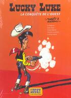 Couverture du livre « Lucky Luke ; COFFRET ; la conquête de l'Ouest » de Rene Goscinny et Morris aux éditions Lucky Comics