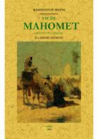 Couverture du livre « Vie de Mahomet » de Washington Irving aux éditions Maxtor