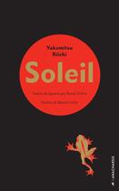 Couverture du livre « Soleil » de Yokomitsu Riichi aux éditions Editions Anacharsis