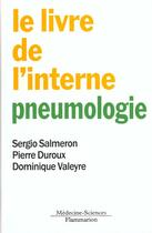 Couverture du livre « Pneumologie (le livre de l'interne) » de Sergio Salmeron aux éditions Lavoisier Medecine Sciences