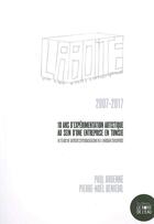 Couverture du livre « La boîte, dix ans d'expérience artistique en Tunisie » de Paul Ardenne et Pierre-Noel Denieuil aux éditions Bord De L'eau