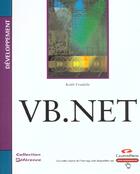 Couverture du livre « Cp Reference Developpement Vb.Net » de Silhol aux éditions Campuspress