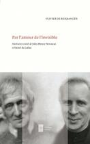 Couverture du livre « Par l'amour de l'invisible » de Olivier De Berranger aux éditions Ad Solem