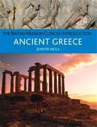 Couverture du livre « Ancient greece » de Neils Jennifer aux éditions British Museum