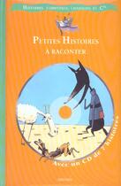 Couverture du livre « Petites hist a raconter liv+cd » de Natha Caputo aux éditions Nathan