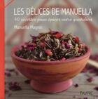 Couverture du livre « Les délices de Manuella » de Manuella Magnin aux éditions Favre