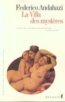 Couverture du livre « La villa des mysteres » de Federico Andahazi aux éditions Metailie