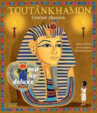 Couverture du livre « Toutânkhamon, l'enfant pharaon » de David Hawcock et Javier Joaquin et Alberto Siliotti aux éditions Nuinui Jeunesse