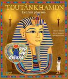 Couverture du livre « Toutânkhamon, l'enfant pharaon » de David Hawcock et Alberto Siliotti et Javier Joaquin aux éditions Nuinui Jeunesse