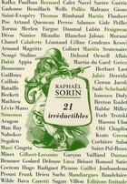 Couverture du livre « 21 irréductibles » de Raphael Sorin aux éditions Finitude