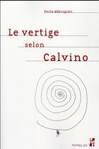 Couverture du livre « Vertige selon calvino » de Perle Abbrugiati aux éditions Pu De Provence