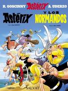 Couverture du livre « Asterix T.9 ; Asterix y los Normandos » de Rene Goscinny et Albert Uderzo aux éditions Hachette