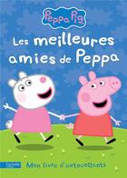 Couverture du livre « Peppa Pig ; livre d'activités ; les meilleurs amis » de  aux éditions Hachette Jeunesse