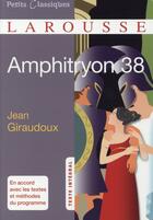 Couverture du livre « Amphitryon 38 » de Jean Giraudoux aux éditions Larousse