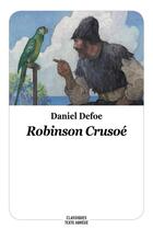 Couverture du livre « Robinson Crusoé » de Daniel Defoe et Jean-Jacques Grandville aux éditions Ecole Des Loisirs