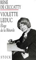 Couverture du livre « Violette Leduc » de De Ceccatty-R aux éditions Stock