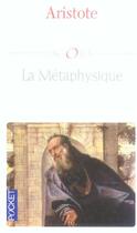 Couverture du livre « La metaphysique » de Aristote aux éditions Pocket