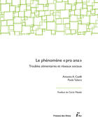 Couverture du livre « Le phénomène « pro ana » ; troubles alimentaires et réseaux sociaux » de Paola Tubaro et Antonio A. Casilli aux éditions Presses Des Mines Via Openedition