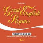 Couverture du livre « Great english slogans » de Alain Levy aux éditions Breal