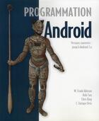 Couverture du livre « Programmation android » de Mark Murphy aux éditions First Interactive