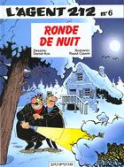 Couverture du livre « L'agent 212 Tome 6 : ronde de nuit » de Daniel Kox et Raoul Cauvin aux éditions Dupuis