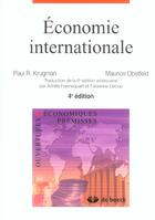 Couverture du livre « Economie internationale » de Krugman... aux éditions De Boeck