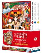 Couverture du livre « Mes voisins les esprits - Pack promo vol. 01 à 03 » de Ushio Shirotori aux éditions Bamboo