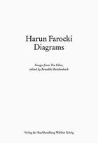 Couverture du livre « Harun farocki diagrams : images from ten films, edited by benedikt reichenbach /anglais » de Reichenbach Benedikt aux éditions Walther Konig