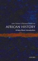 Couverture du livre « African History: A Very Short Introduction » de Rathbone Richard aux éditions Oup Oxford
