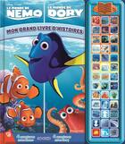 Couverture du livre « Le monde de Dory ; le monde de Nemo ; mon grand livre d'histoires » de  aux éditions Pi Kids