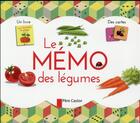 Couverture du livre « Le mémo des légumes » de Anne-Sophie Baumann aux éditions Pere Castor