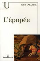 Couverture du livre « L'épopée » de Judith Labarthe aux éditions Armand Colin