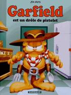 Couverture du livre « Garfield t.23 : Garfield est un drôle de pistolet » de Jim Davis aux éditions Dargaud