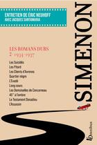 Couverture du livre « Les romans durs t.2 : 1934-1937 » de Georges Simenon aux éditions Omnibus