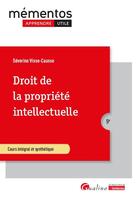 Couverture du livre « Droit de la propriété intellectuelle : Ouvrage conforme au cours magistral. À jour des dernières actualités législatives et jurisprudentielles (5e édition) » de Severine Visse-Causse aux éditions Gualino