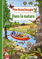 Couverture du livre « MON GRAND IMAGIER ; mon grand imagier; dans la nature » de Sandra Ladwig et Anne Ebert aux éditions Oskar
