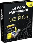 Couverture du livre « Le pack harmonica pour les nuls (2e édition) » de Jean-Jacques Milteau et Christophe Billon aux éditions First