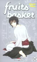 Couverture du livre « Fruits basket T.15 » de Natsuki Takaya aux éditions Delcourt