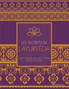 Couverture du livre « Les secrets de l'ayurveda » de  aux éditions Medicis