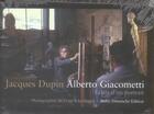 Couverture du livre « Alberto Giacometti ; éclats d'un portrait » de Ernst Scheidegger et Jacques Dupin aux éditions Andre Dimanche