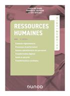 Couverture du livre « Aide-mémoire : Ressources humaines (4e édition) » de Emmanuel Baudoin et Caroline Diard et Sylvie Berthet aux éditions Dunod
