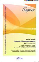 Couverture du livre « L'Education Therapeutique Du Patient » de Savoirs 35 aux éditions L'harmattan