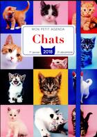 Couverture du livre « Mon petit agenda chats (édition 2018) » de  aux éditions Editions 365